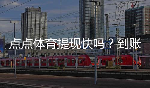 点点体育提现快吗?到账时间、手续费与安全性全解析