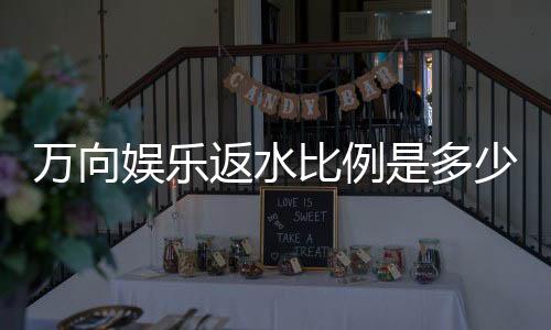 万向娱乐返水比例是多少?揭秘高返水福利与实战技巧
