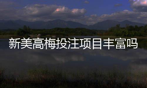 新美高梅投注项目丰富吗?深度解析其多元游戏布局与特色玩法