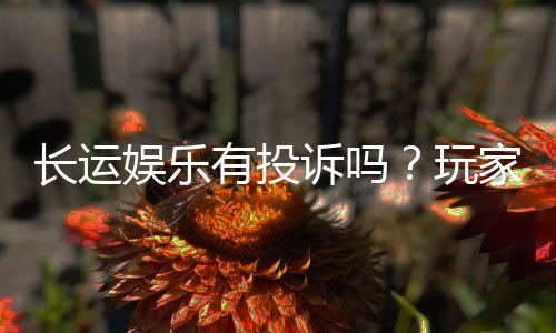 长运娱乐有投诉吗?玩家真实反馈与平台服务解析